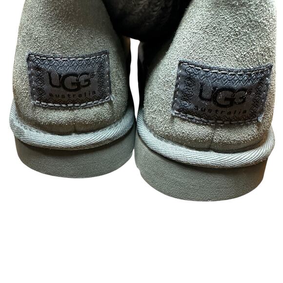 UGG Gray Knit Boots Women’s Size 10 Knee High Or Ankle Adjustable SN 5819 - Picture 7 of 16